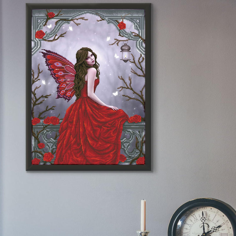 DIAMOND DOTZ - Winter rose fairy - Limolin 