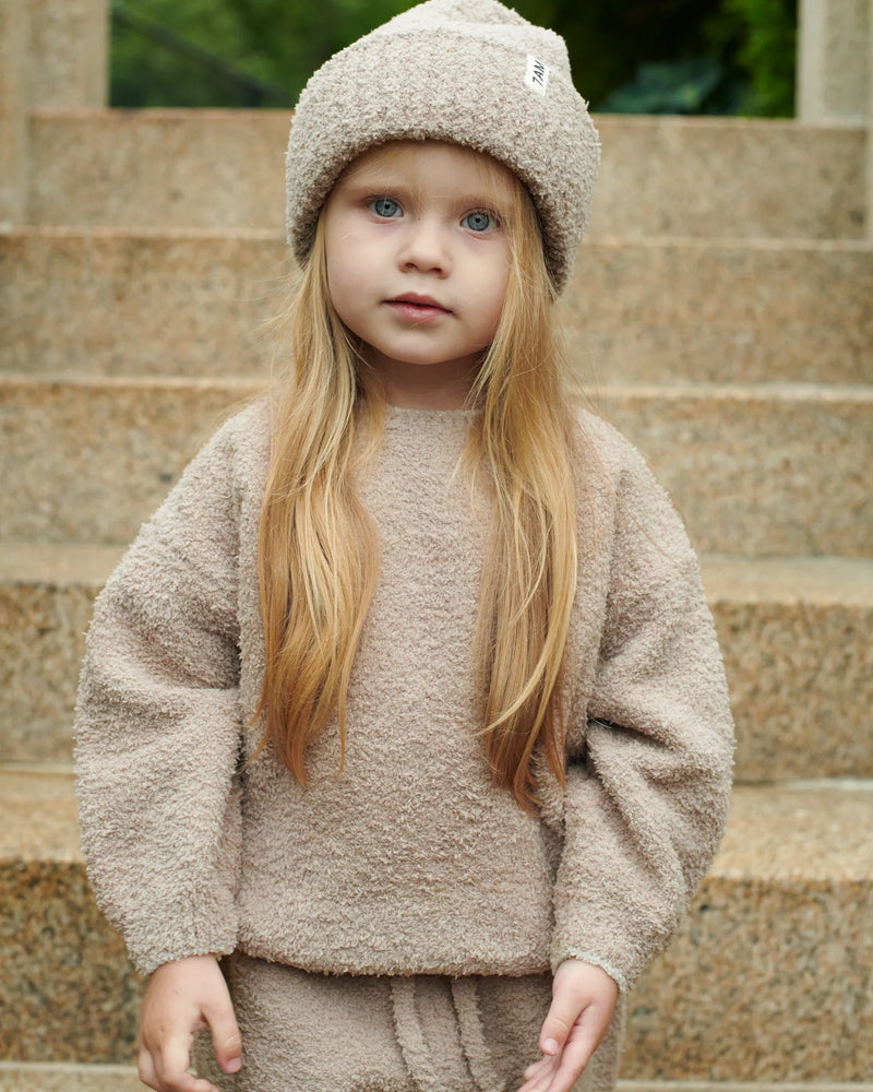 7AM - Boxy Sweater - Fuzzy