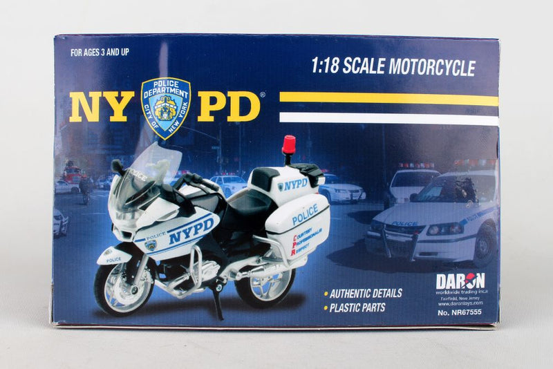 Daron - Nypd Police Motorcyle 1/18 - Limolin 
