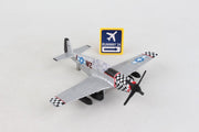 Daron - Runway24 P51D Silver No Runway - Limolin 
