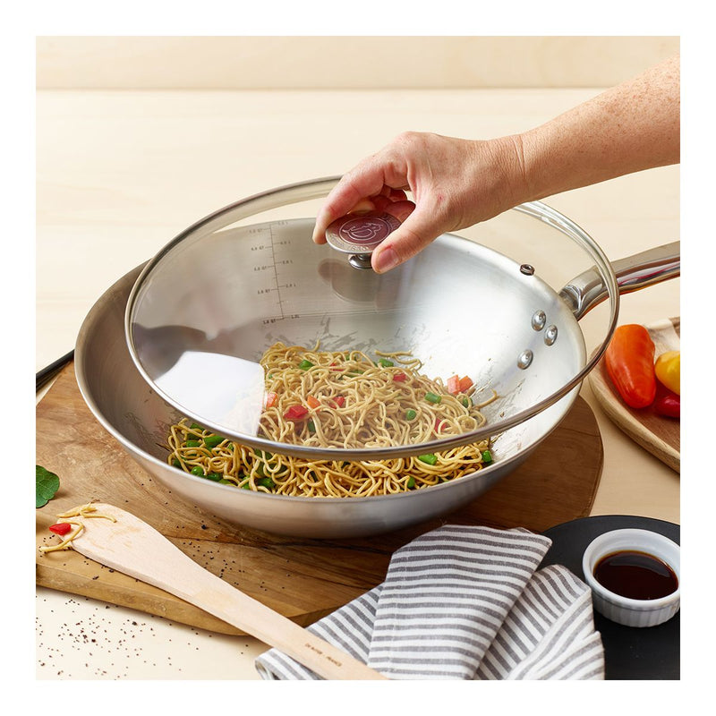 Debuyer - Choc Extreme, Glass Lid, 32cm - Limolin 
