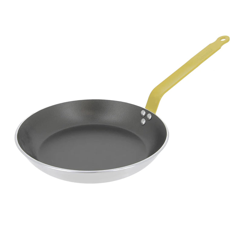 Debuyer - Choc, Frypan Round Non-Stick 24cm Yellow Handle - Limolin 