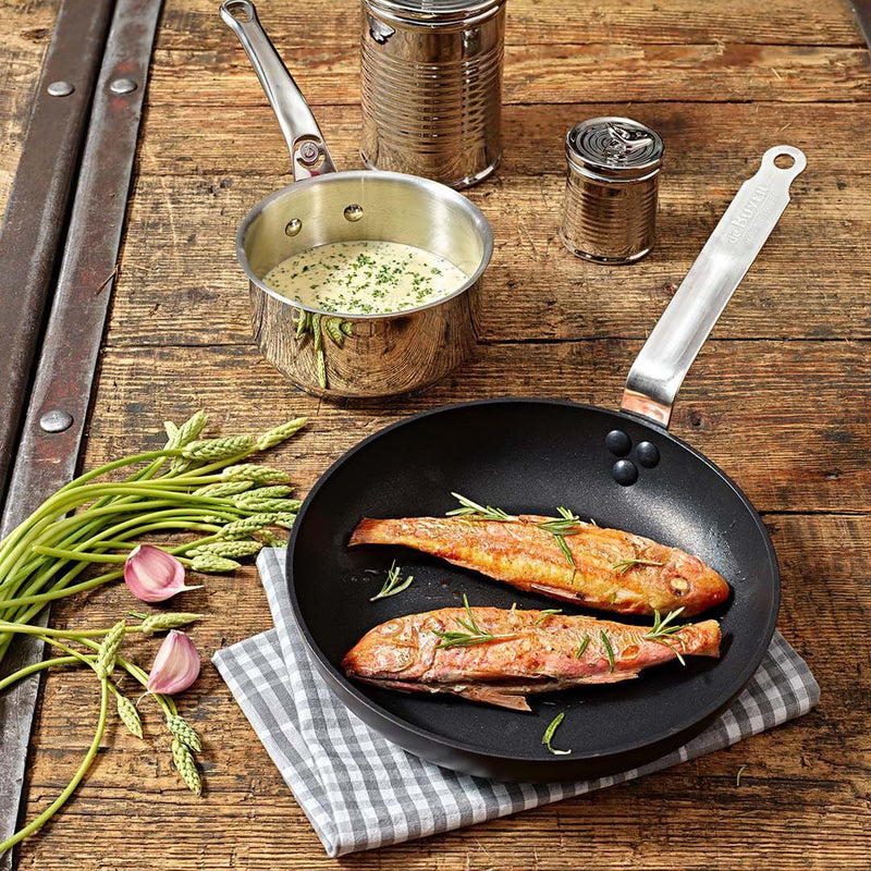 Debuyer - Choc Intense Fry Pan round NS, ss handle, 24cm - Limolin 