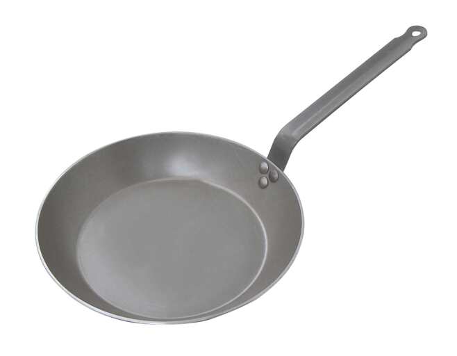 Debuyer - Frypan Round Steel Layonnaise Carbone Plus 26cm/10.3" - Limolin 