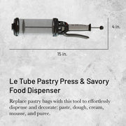 Debuyer - Le Tube Pastry Gun with 13 Cookie Discs - Limolin 