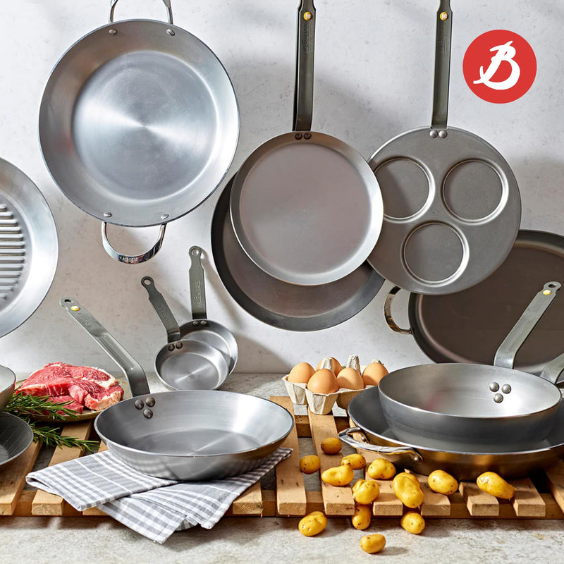 Debuyer - Mineral B Element, Country Frypan 24cm - Limolin 