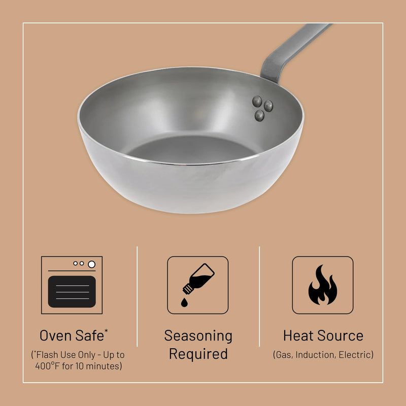 Debuyer - Mineral B Element, Country Frypan 28cm - Limolin 