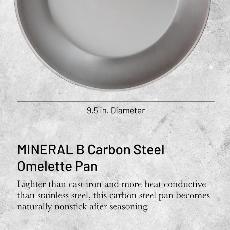 Debuyer - Mineral B Element, Omelette Frypan 24cm - Limolin 