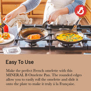 Debuyer - Mineral B Element, Omelette Frypan 24cm - Limolin 