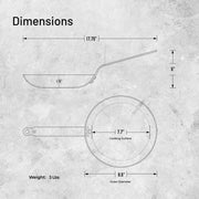 Debuyer - Mineral B Element, Omelette Frypan 24cm - Limolin 