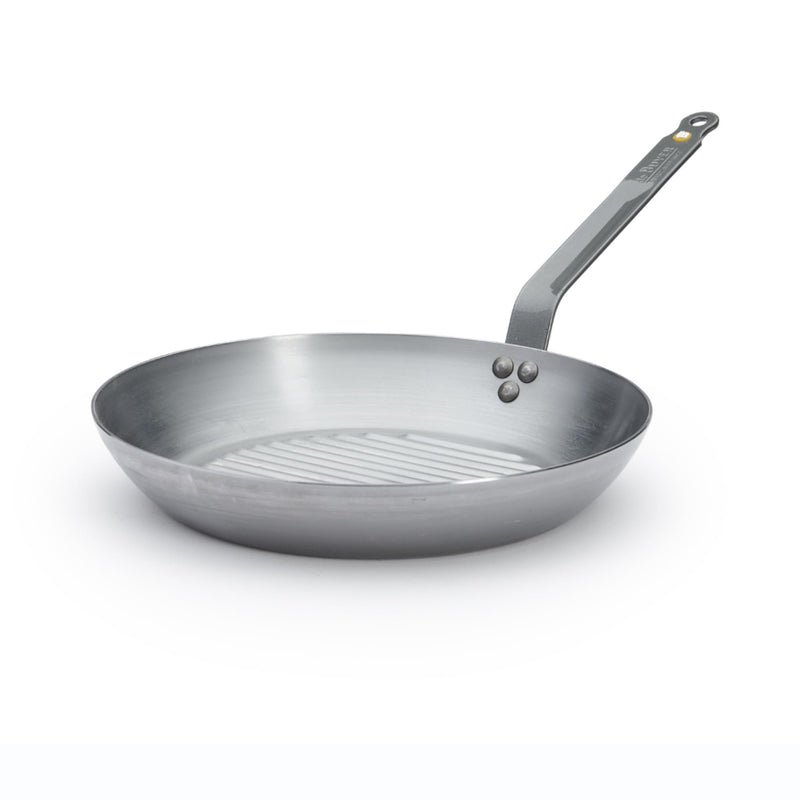 Debuyer - Mineral B Element, Round Grill Pan 26cm - Limolin 