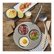 Debuyer - Mineral B Element, Steel, 3-Blinis Pan 27cm - Limolin 