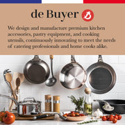 Debuyer - Mineral B Element, Steel, Frypan 32cm, Round - Limolin 