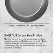 Debuyer - Mineral B Pro, Steel Frypan, Dia 24cm - Limolin 