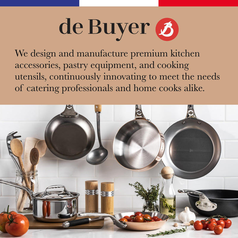 Debuyer - Mineral B, Steak Frypan, Steel, 24cm - Limolin 