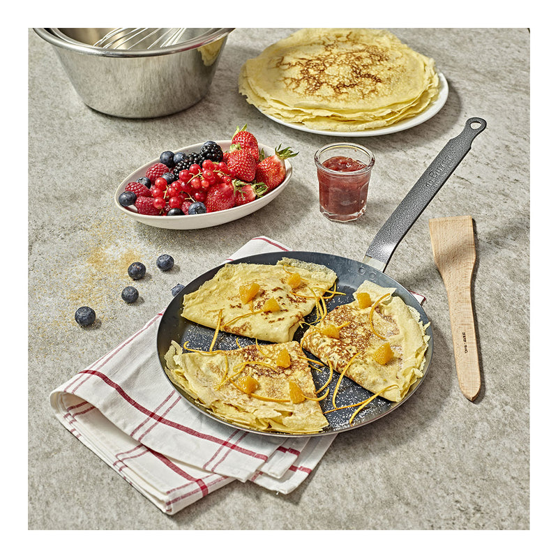 Debuyer - Pancake Pan, Thickness Blue Steel, 18cm/2mm - Limolin 