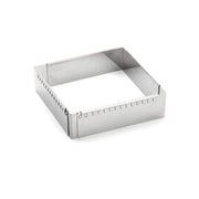 Debuyer - Pastry Adjustable Frame SS 16x16x5cm to 30x30x5cm - Limolin 