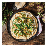 Debuyer - Pizza Tray Round, Heavy Blue Steel, 24cm - Limolin 