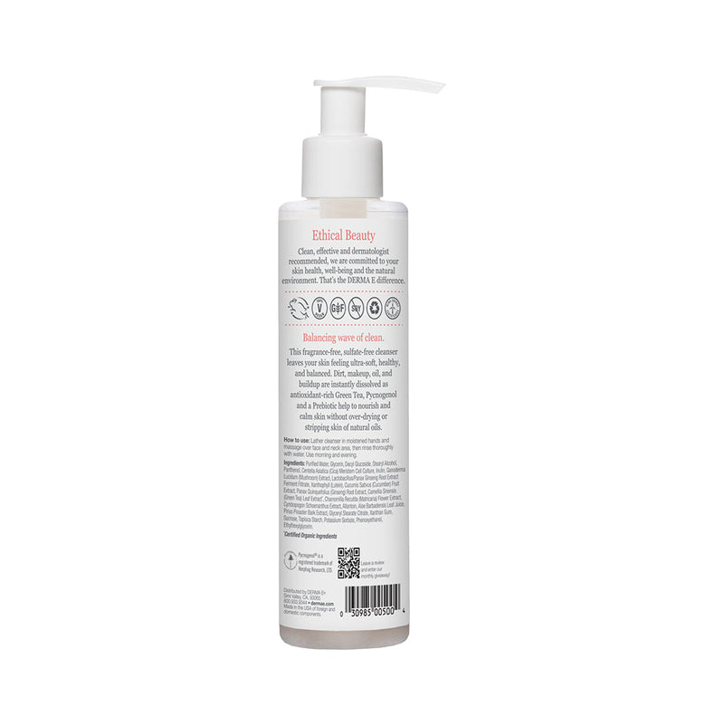 Derma E - Biome Balancing Cleanser - 6 oz / 175 ml - Limolin 