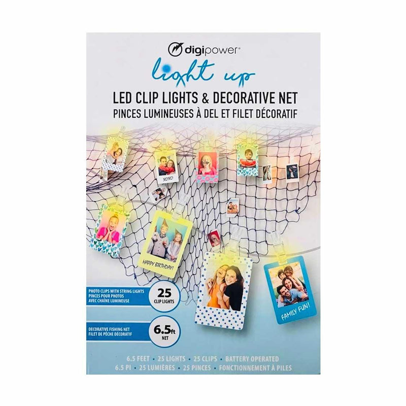Digipower - Vlogging LED Clip String Lights - Limolin 