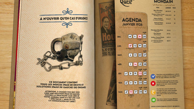 Don't Panic Games - Escape Quest 8: Houdini Face Au Synode - Limolin 