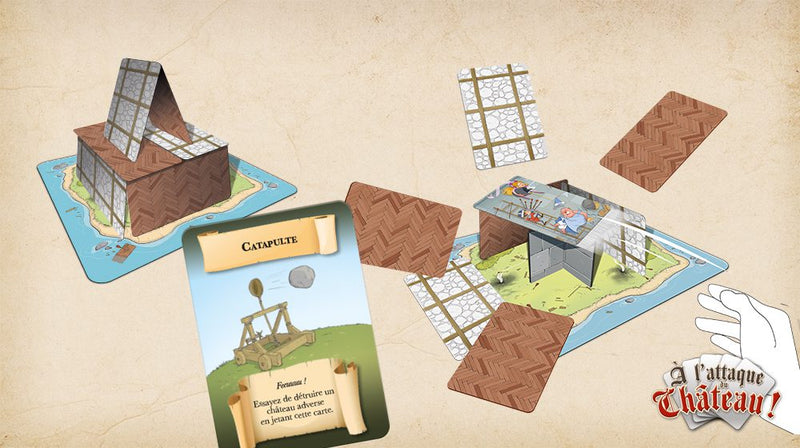 Don't Panic Games - À L'ATTAQUE DU CHÂTEAU ! (FR) - Limolin 