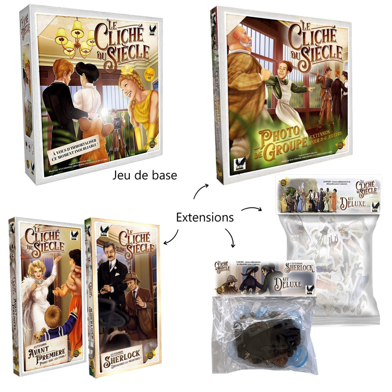 Don't Panic Games - LE CLICHÉ DU SIÈCLE - KIT DELUXE - Limolin 