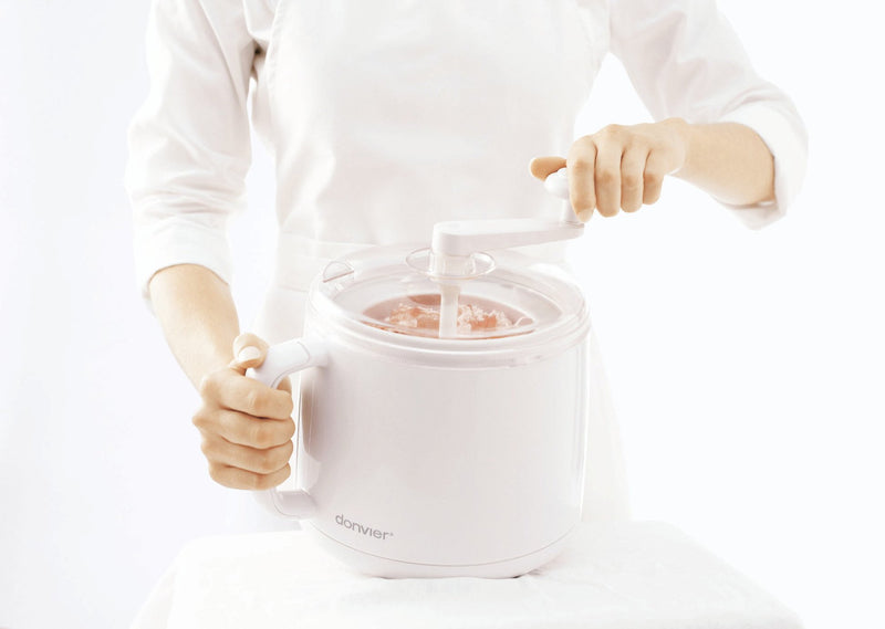 Donvier - Ice-Cream Maker 1qt/0.9L White - Limolin 