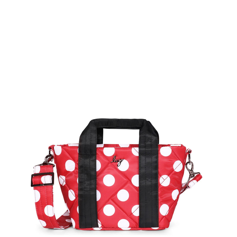 LUG - Dory Mini Crossbody Bag - CRIMSON LARGE DOT - colour view