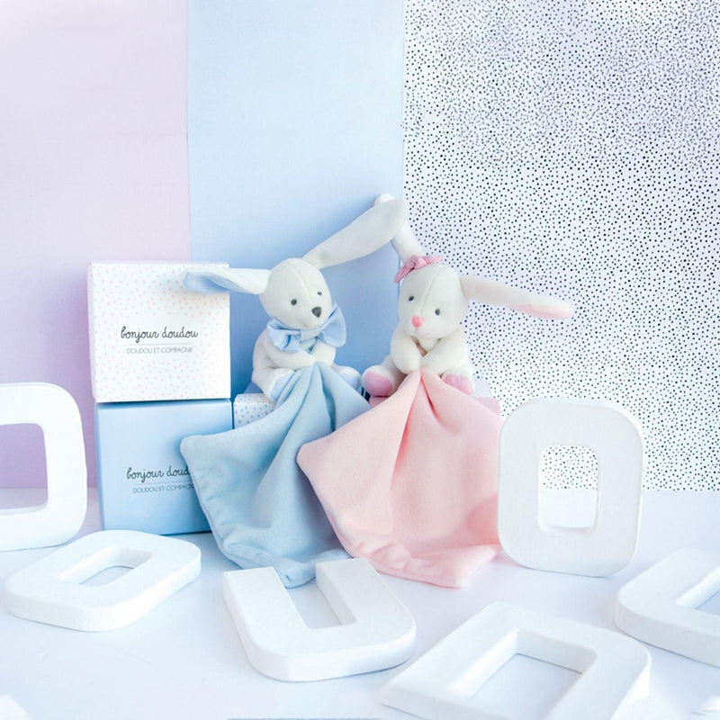 Doudou - Rose Rabbit Doudouin Floral Box 10 cm - Limolin 