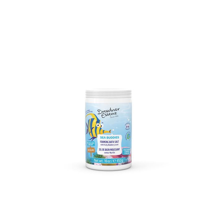 Dresdner - Essenz Sea Buddies Foaming Bath Salt Fruity Blueberry 453G/16Oz - Limolin 