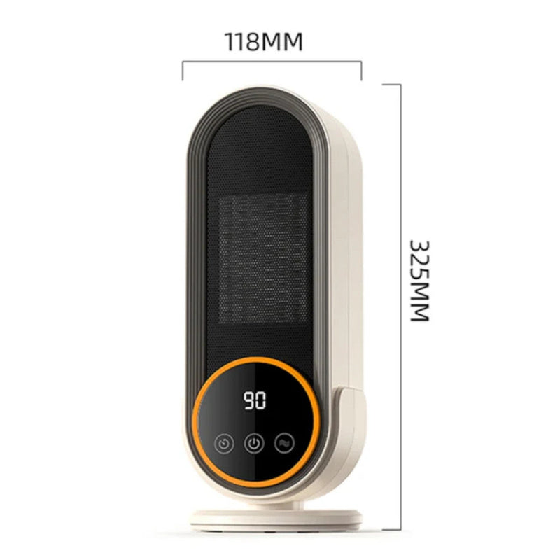 FAN HEATER E68S PTC Ceramic Heater With Remote Control