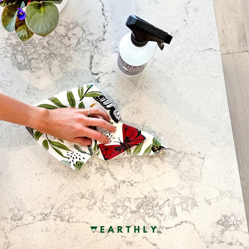 EARTHLY CO - Notpaper Towel 10/PK Butterfly meadows - Limolin 