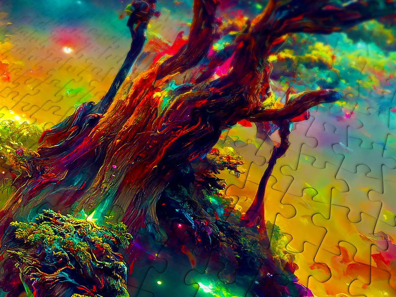 ENJOY - Cosmic Tree of Life (1000-Piece Puzzle) - Limolin 
