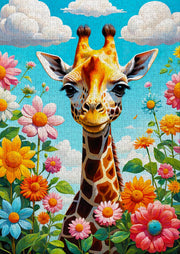 ENJOY - Cute Giraffe (1000-Piece Puzzle) - Limolin 