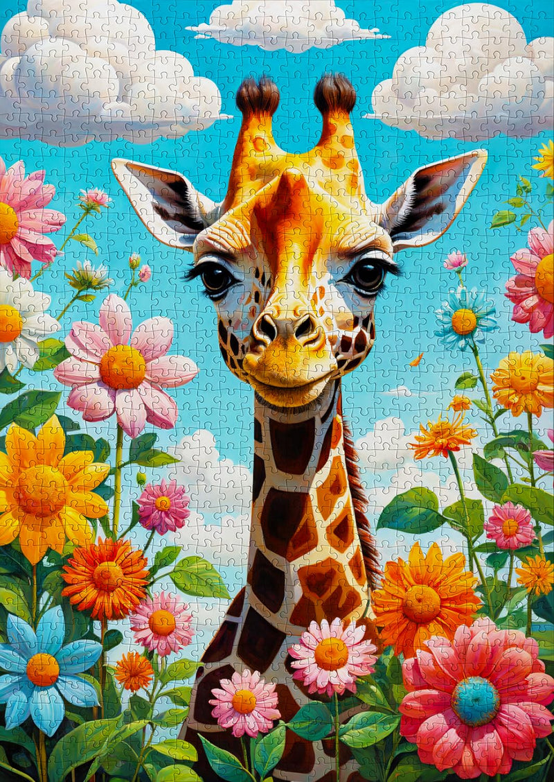 ENJOY - Cute Giraffe (1000-Piece Puzzle) - Limolin 