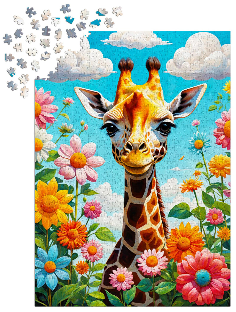 ENJOY - Cute Giraffe (1000-Piece Puzzle) - Limolin 
