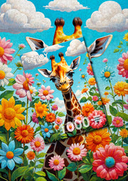 ENJOY - Cute Giraffe (1000-Piece Puzzle) - Limolin 