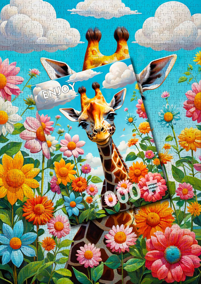 ENJOY - Cute Giraffe (1000-Piece Puzzle) - Limolin 
