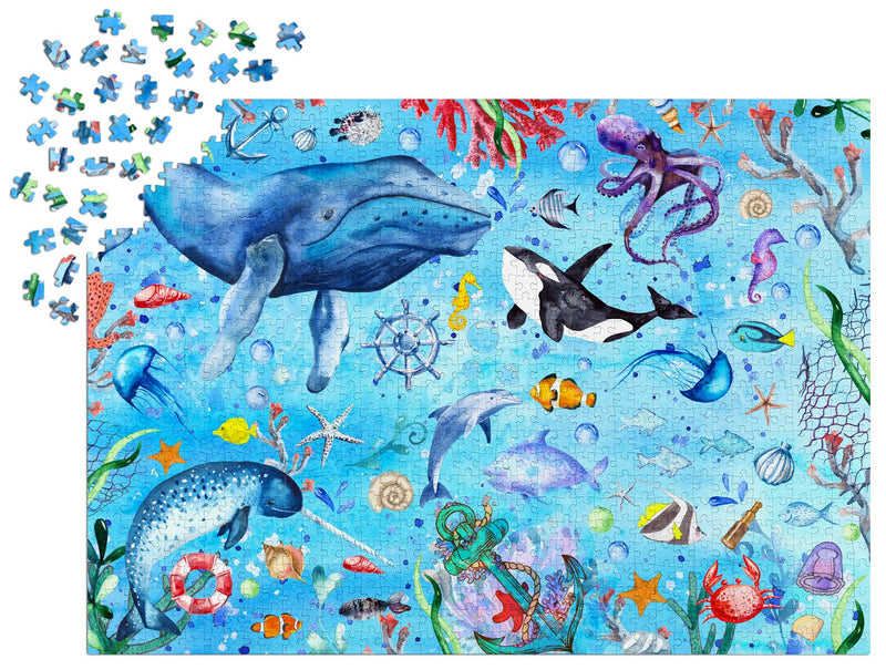ENJOY - Deep Blue Sea (1000-Piece Puzzle) - Limolin 