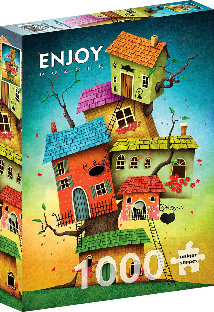 ENJOY - Fairy Tale Houses (1000-Piece Puzzle) - Limolin 