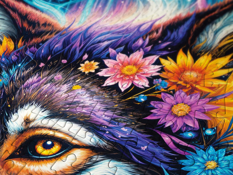 ENJOY - Magical Wolf Portrait (1000-Piece Puzzle) - Limolin 
