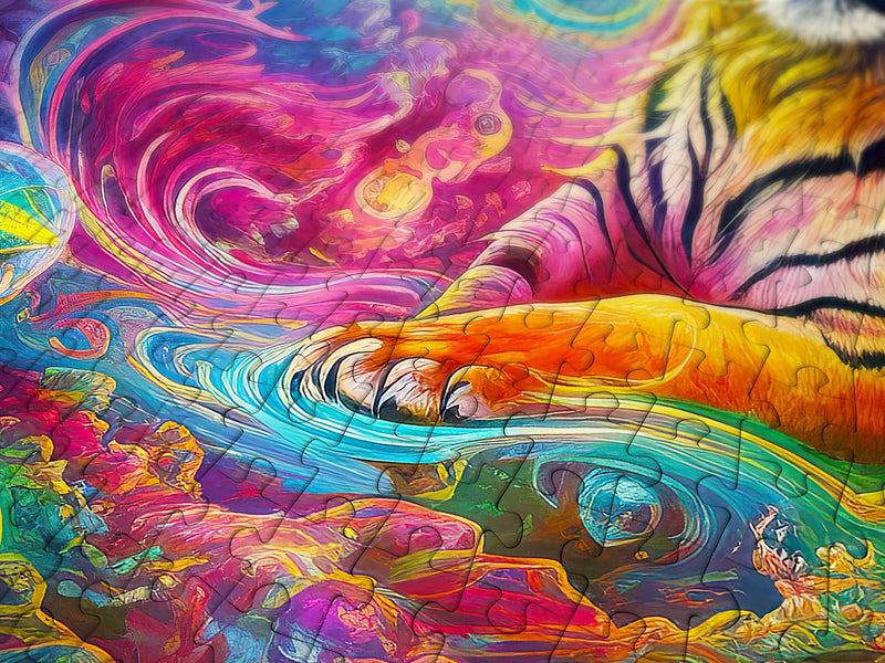 ENJOY - Where Tigers Reign (1000-Piece Puzzle) - Limolin 