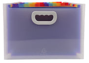 EXACOMPTA - CRYSTAL EXPD FIL W/HAND 33X23.5X25CM 24P - CRYSTAL - Limolin 