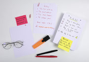 EXACOMPTA - PK 100 EXA RECORD CARDS 100/150 SQ WHITE - WHITE - Limolin 