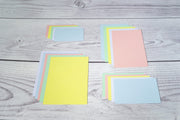 EXACOMPTA - PK 100 EXA RECORD CARDS 100/150 SQ WHITE - WHITE - Limolin 