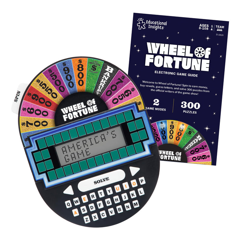 Educational Insights - 2025 WHEEL OF FORTUNE GAME - Limolin 