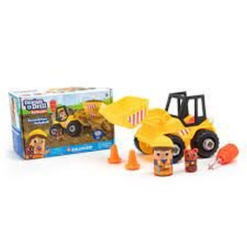 Educational Insights - Design & Drill Bolt Buddies Bulldozer - Limolin 