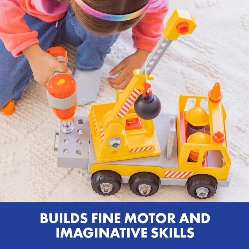 Educational Insights - Design & Drill Bolt Buddies Crane - Limolin 