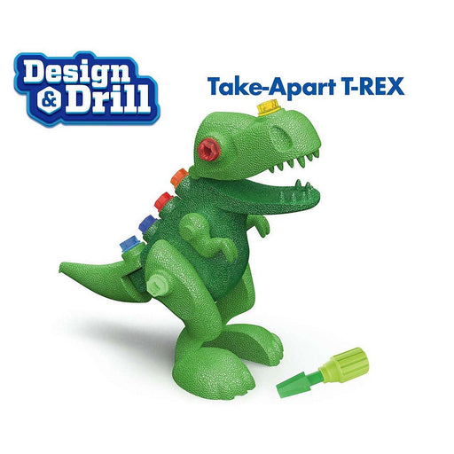 Educational Insights - Design & Drill Take - Apart T-Rex - Limolin 